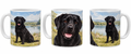 Black Labrador Dog Mug