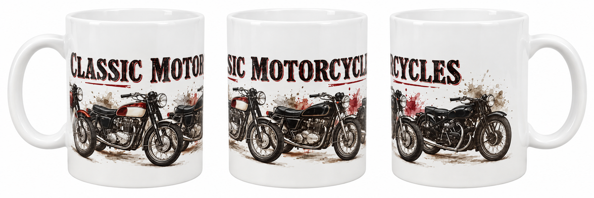 Classic Motorcycle Mug